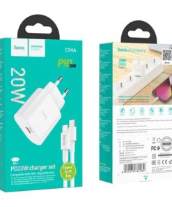 Bộ sạc nhanh 20W Hoco C94A Type C to Lightning chính hãng