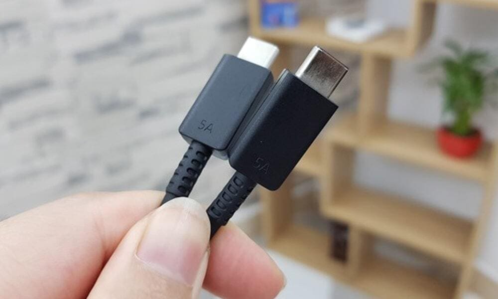 Cáp sạc nhanh Samsung 5A Type-C to Type-C 1.8M chính hãng giá rẻ