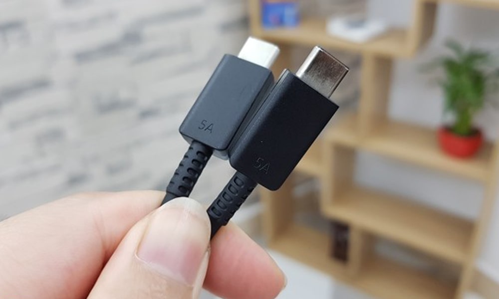 Cáp sạc nhanh Samsung 5A Type-C to Type-C 1.8M chính hãng giá rẻ