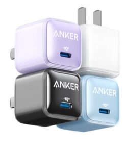 Sạc nhanh ANKER 511 Nano Pro 20W 1 cổng Type-C 3.0 PD - A2637 dùng cho iPhone