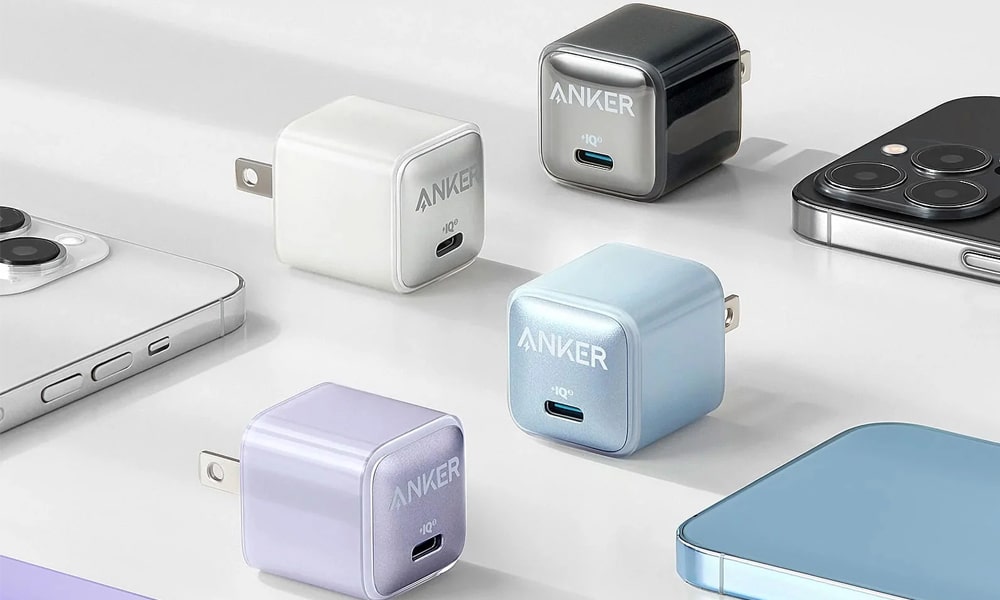 Củ sạc ANKER 511 Nano Pro 20W 1 cổng USB-C (Type-C) công nghệ PowerIQ 3.0 tương thích tích hợp PD - A2637