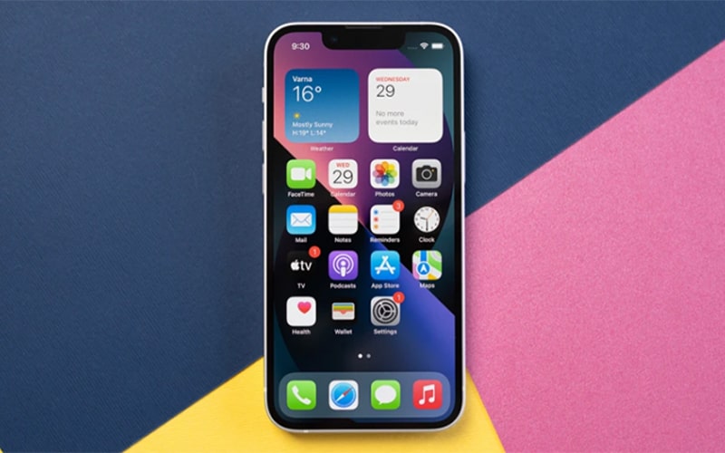 iPhone 13 mini cũ màn hình độ sáng cao, màu sắc đẹp 
