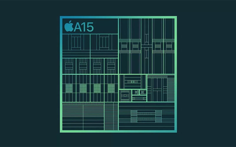 Hiệu năng mạnh mẽ nhờ chip A15 Bionic