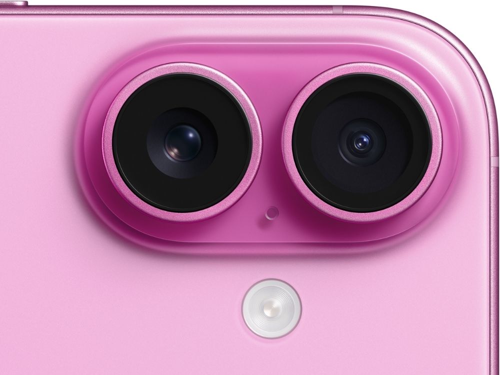 Cụm camera sau của iPhone 16 Plus 256GB cũ được bố trí dọc 