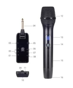 Micro không dây Alpha Works D2 Chính hãng