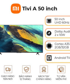 Tivi Xiaomi A 50 inch UHD 4K 60Hz Ram 2GB Rom 32GB