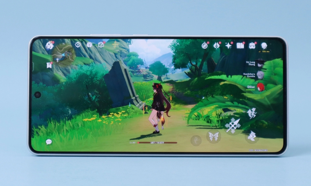 Trải nghiệm hình ảnh đỉnh cao với màn hình AMOLED 1.5K 144Hz