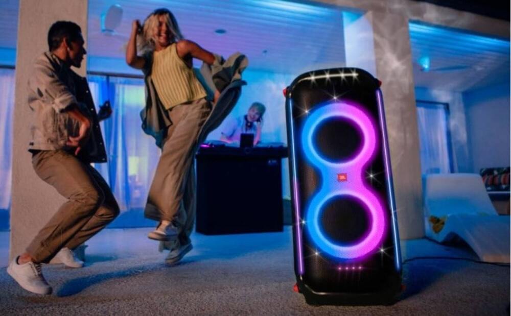 Loa JBL Partybox 710 hiện đại, karaoke thả ga