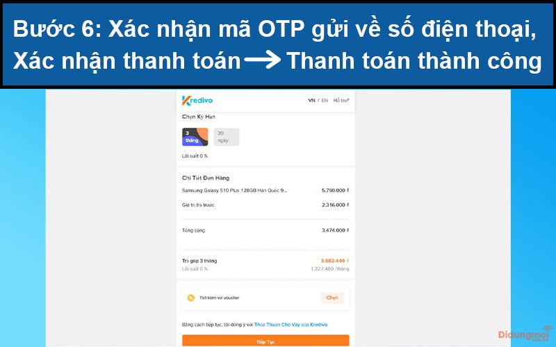 mua-dien-thoai-tra-gop-qua-kredivo-13-1 Ưu đãi trả góp qua Kredivo - Mua trước trả sau 0 đồng