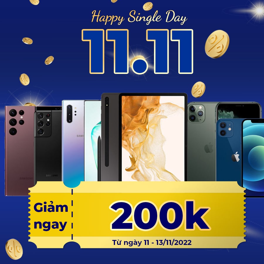 Tết độc thân - Sale độc nhất: Điện thoại giảm sốc đến 300K cùng phần quà độc quyền từ Di Động Mới